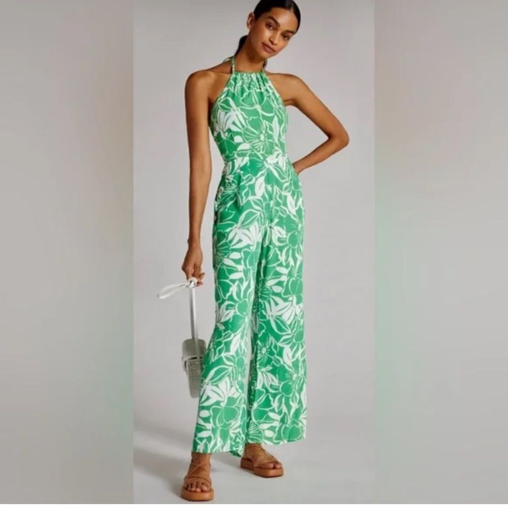 Faithfull the Brand Manora Halter Neck Jumpsuit